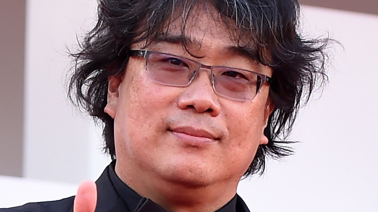 Bong Joon Ho on the red carpet