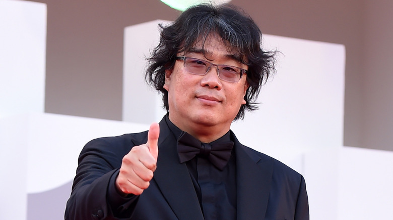 Bong Joon Ho on the red carpet