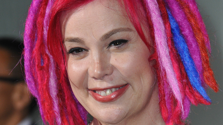 Lana Wachowski smiling