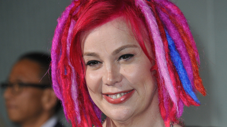 Lana Wachowski smiling