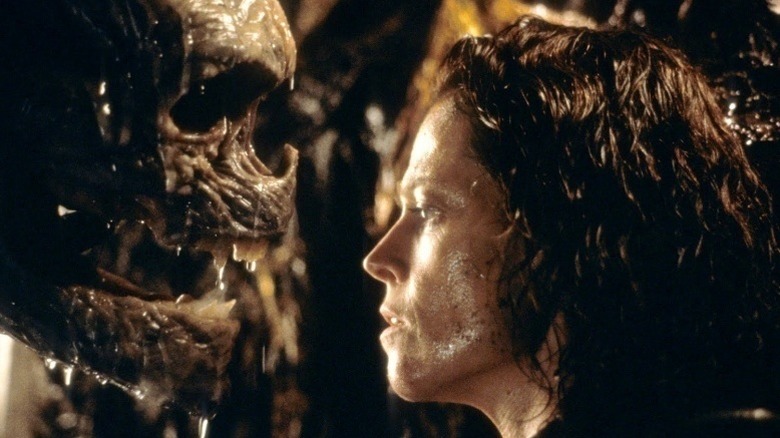 Ridley with an alien