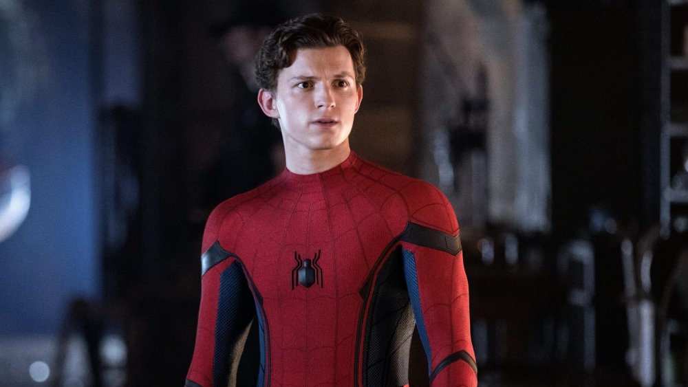 Tom Holland as Peter Parker in Spider-Man: Far from Home