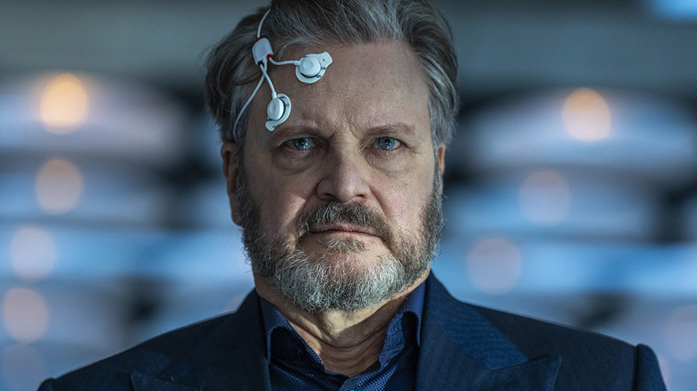 Scanlon prepares to do a dive in "Disclosure Day" (2026)