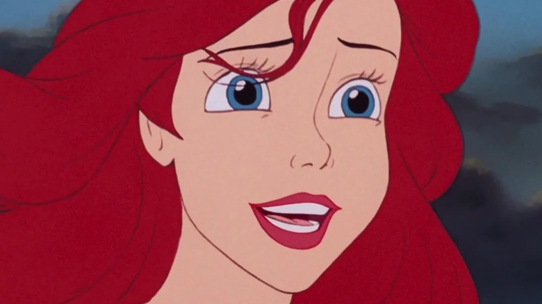 Ariel smiling close up