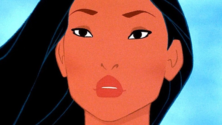 Pocahontas staring 