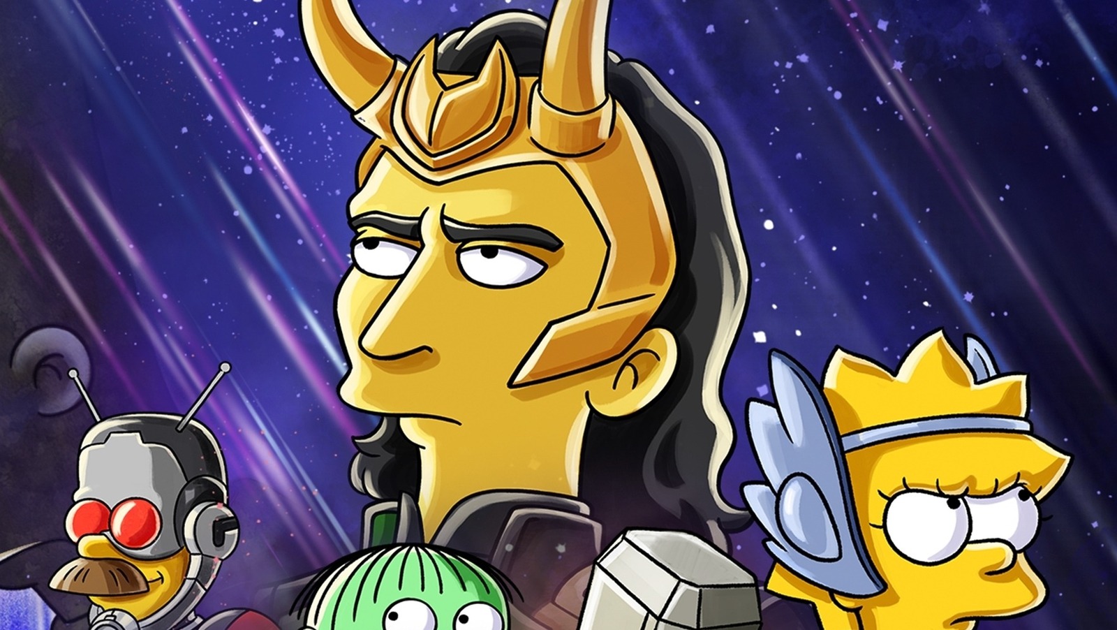 Disney Breaks The Multiverse With New Simpsons And Loki Crossover 