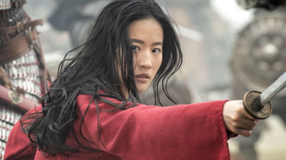 Liu Yifei as Mulan in Disney's live-action Mulan