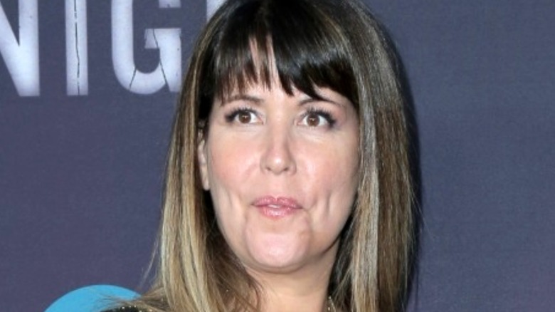 Director Patty Jenkins on a red carpet