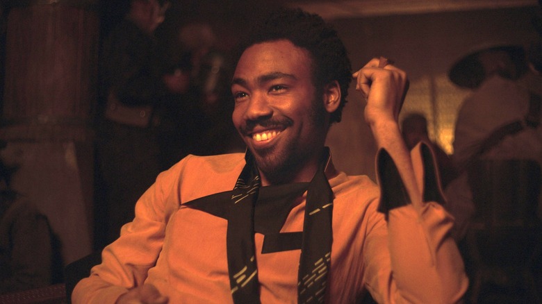 Lando Calrissian smiling