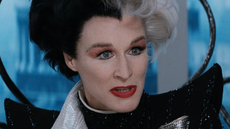 Glenn Close talking to Anita in 101 Dalmatians