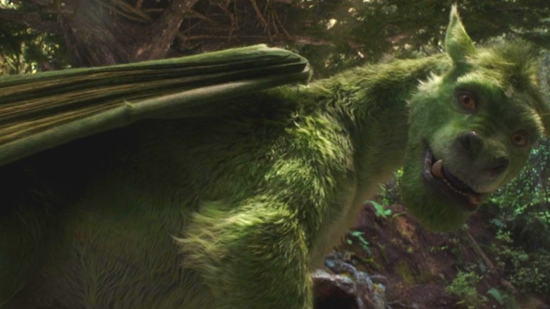 Elliott looking at Pete in Pete's Dragon
