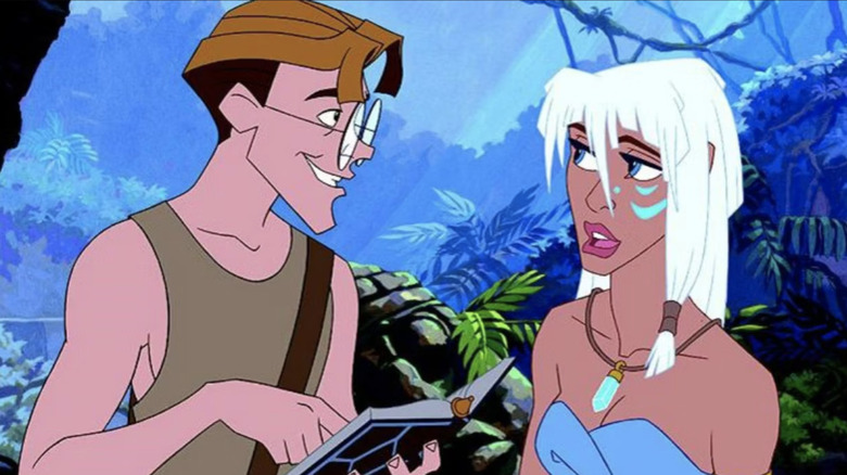 Milo and Kida learn Atlantean history
