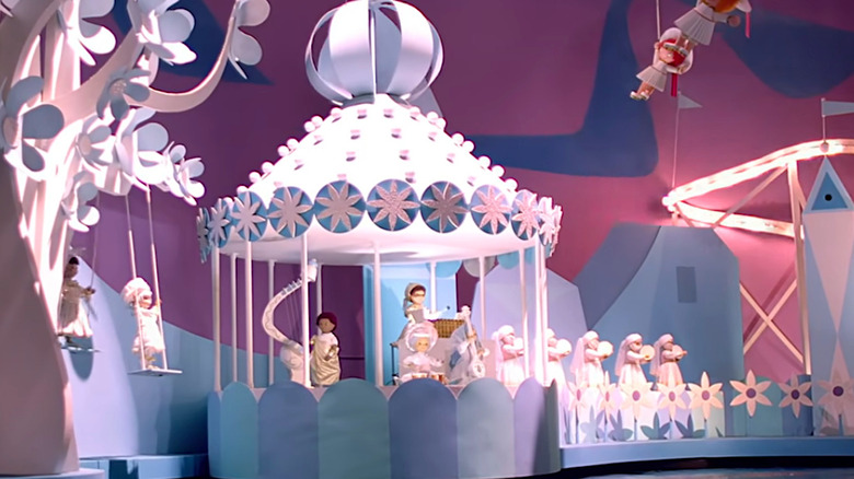 The finale scene of it's a small world