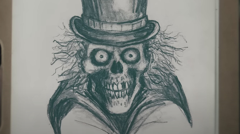 A police sketch of the Hatbox Ghost