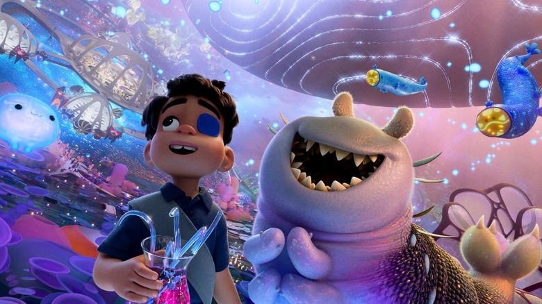 Elio and Glordon enjoying the Communiverse in Elio