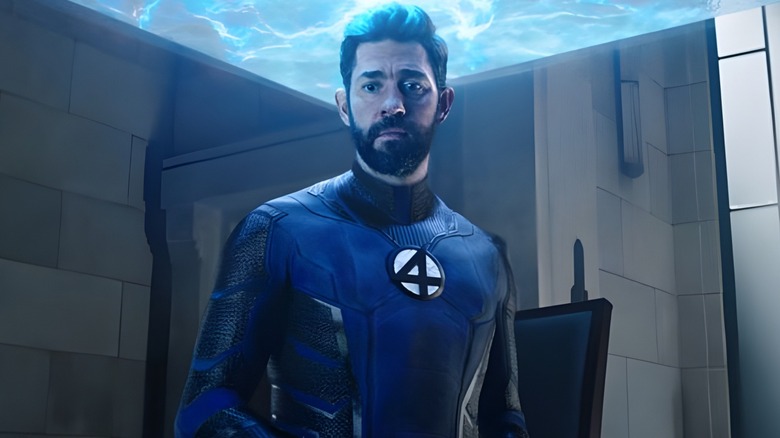 Reed Richards looking sad