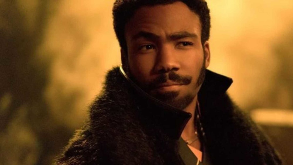 Donald Glover as Lando Calrissian in Solo: A Star Wars Story