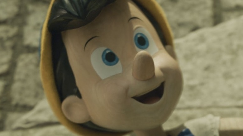 Pinocchio smiling 