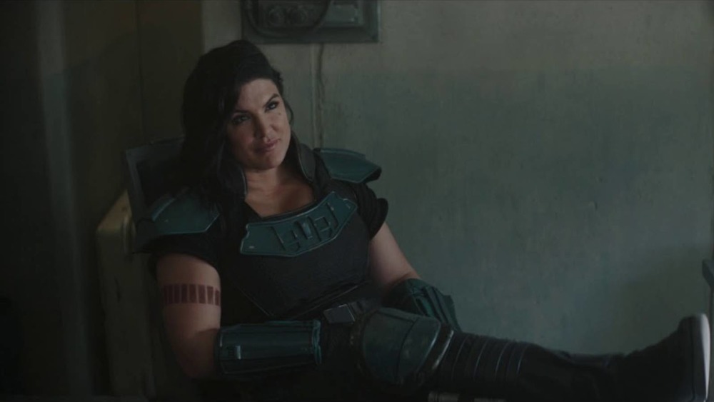 Gina Carano stars as Cara Dune on The Mandalorian