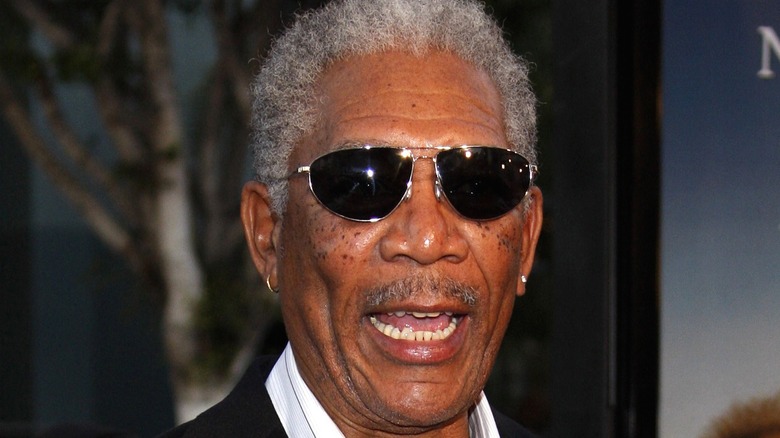 Morgan Freeman at a public event