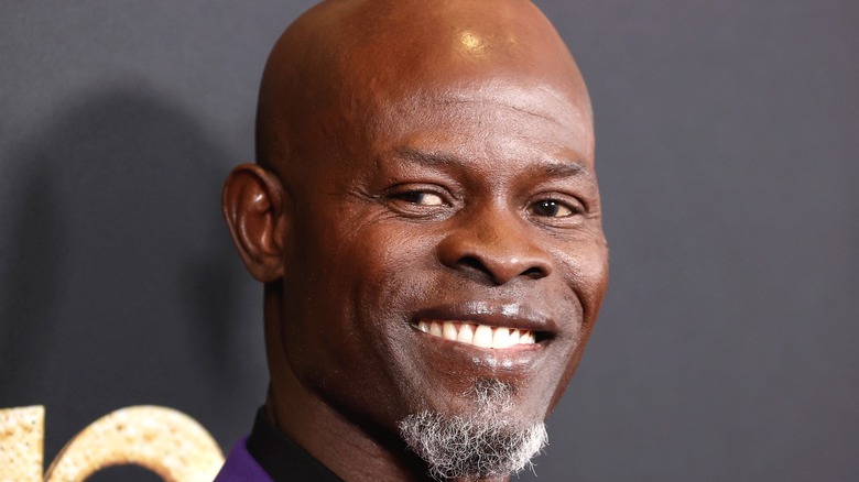 Djimon Hounsou smiling