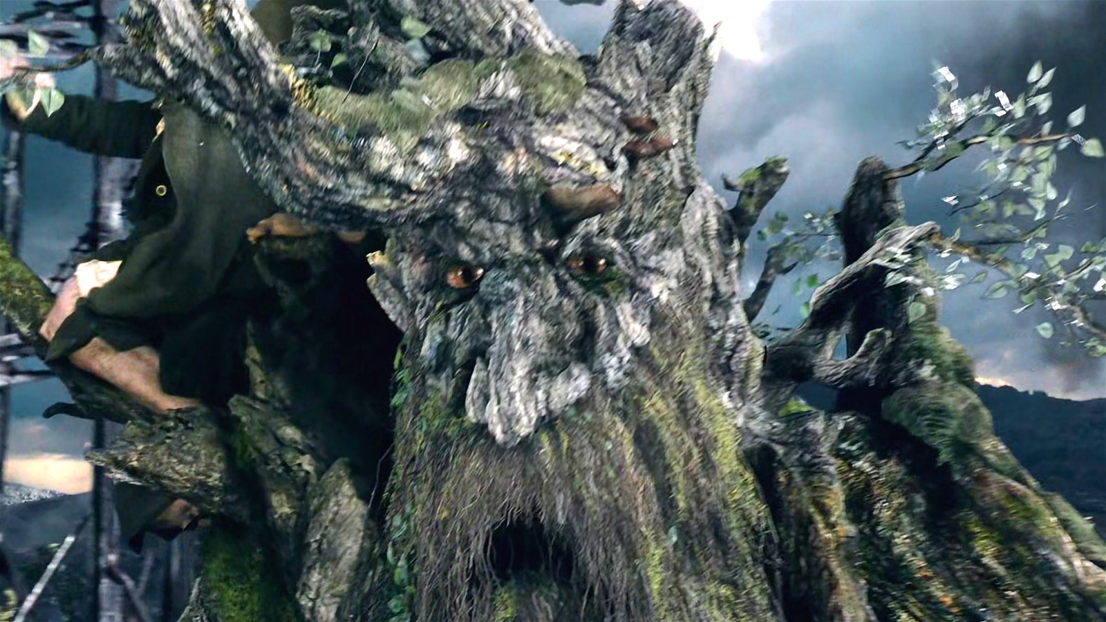 Tolkien's Hobbits, a Black Rider, and a Tree Root: chasing a visual chain