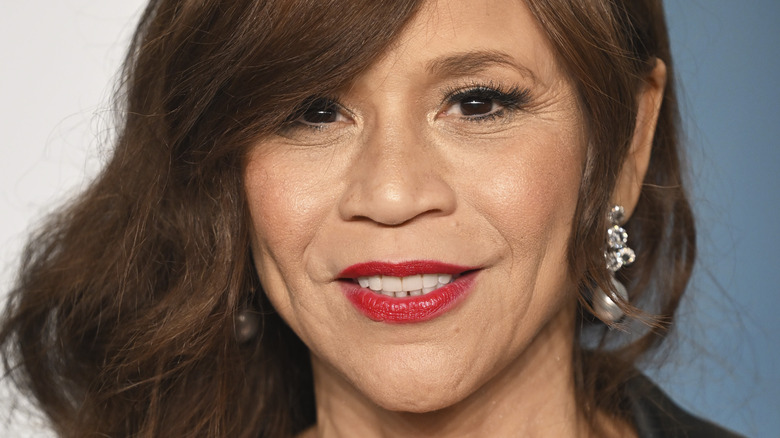 Rosie Perez smiling