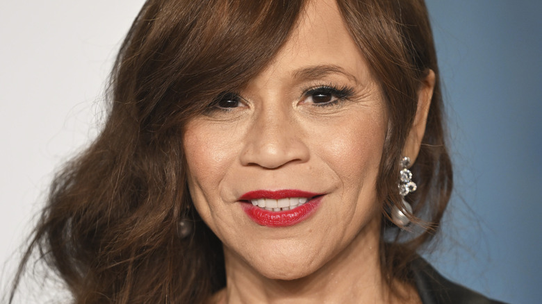 Rosie Perez smiling
