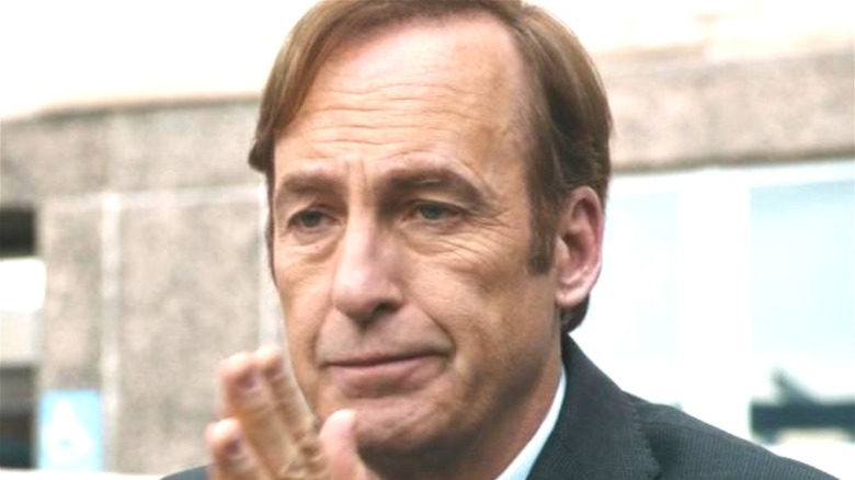 Jimmy McGill looking bored