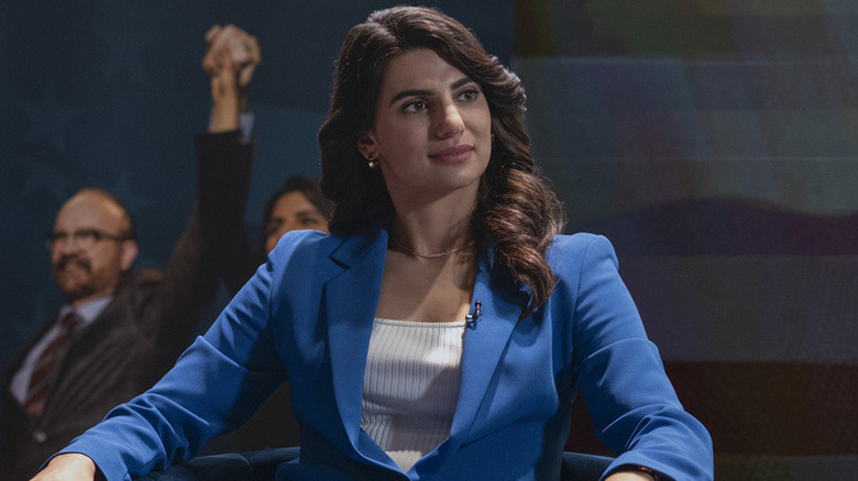 Victoria Neuman sitting with poise