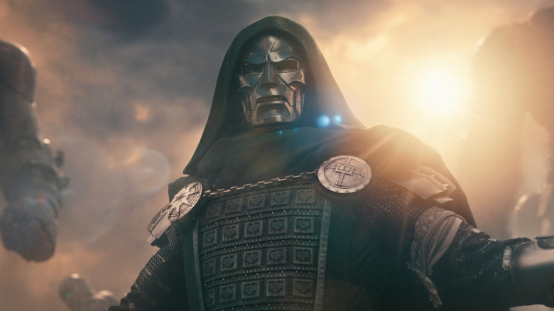 Doctor Doom looking scary