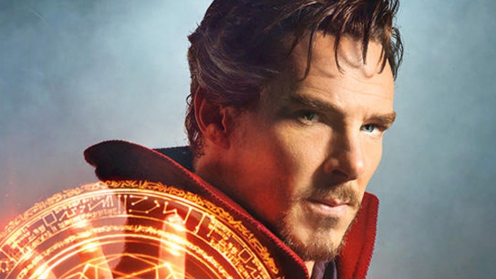 Doctor Strange using his magic