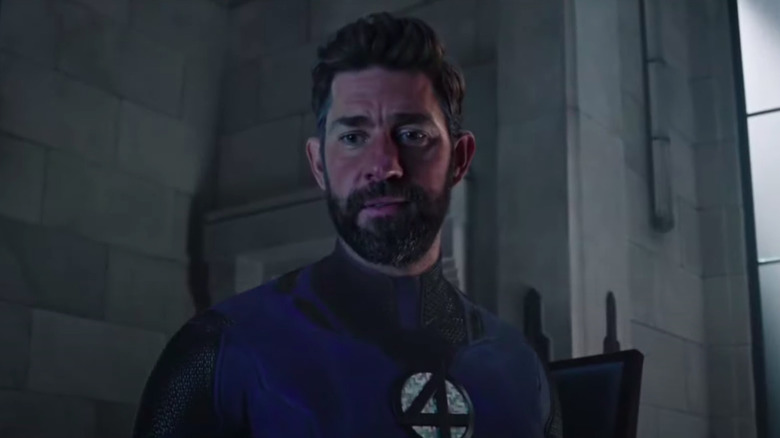 Reed Richards talking to Doctor Strange