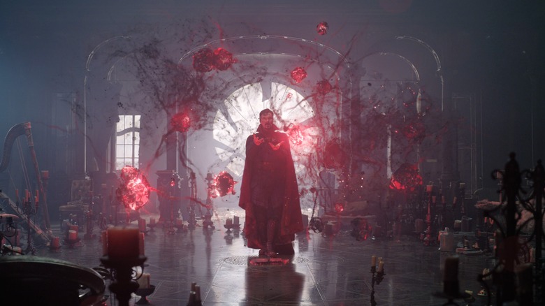 Dr. Strange doing magic