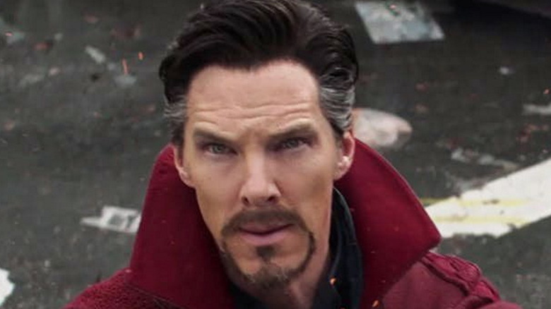 Doctor Strange looking grim