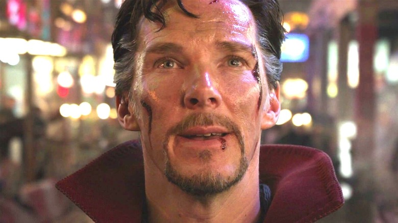 Doctor Strange smiling