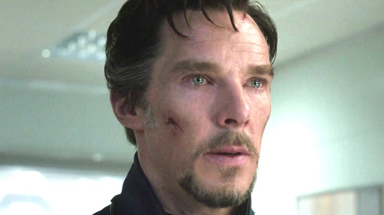 Doctor Strange crying