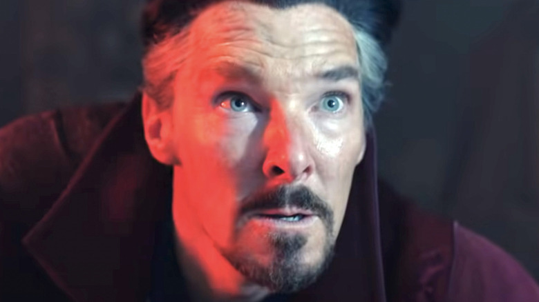 Doctor Strange looking worried