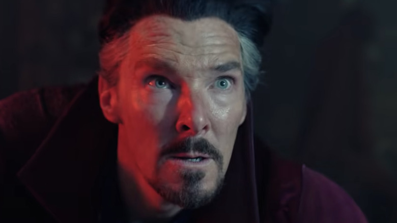 Doctor Strange looking surprised 