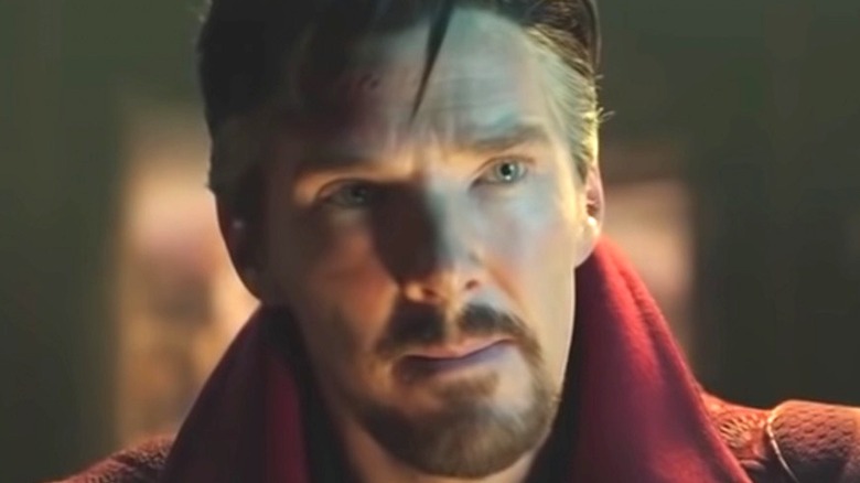 Doctor Strange looking pensive