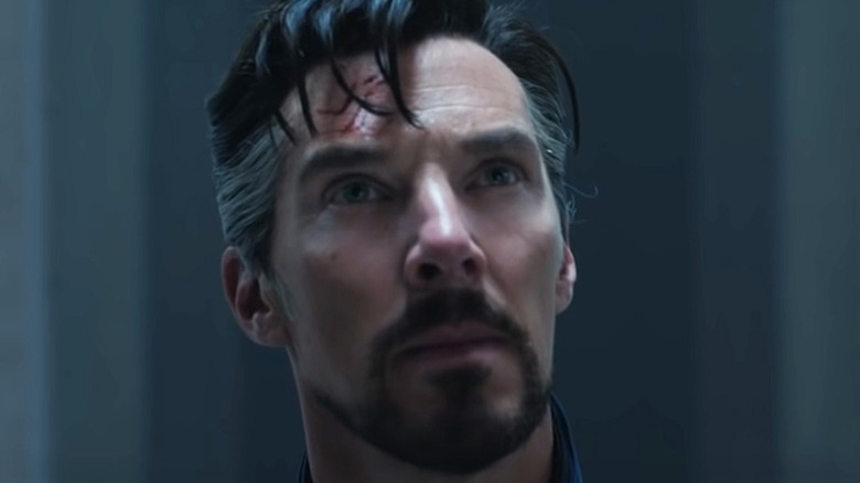 Doctor Strange looking worried