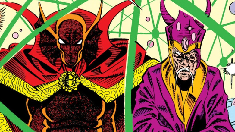 Krugarr and Doctor Strange green lines