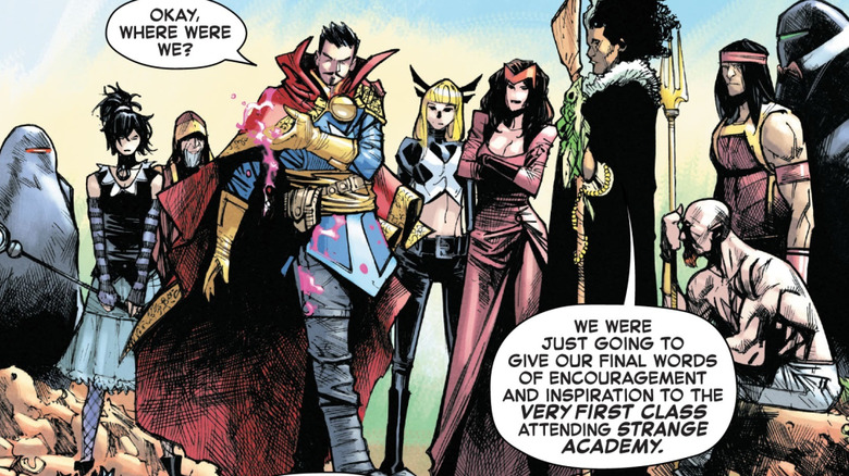 Doctor Strange and his students