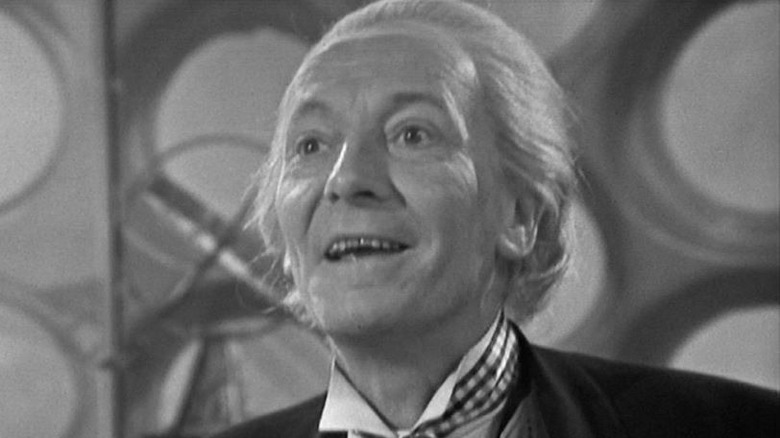 The First Doctor smiles