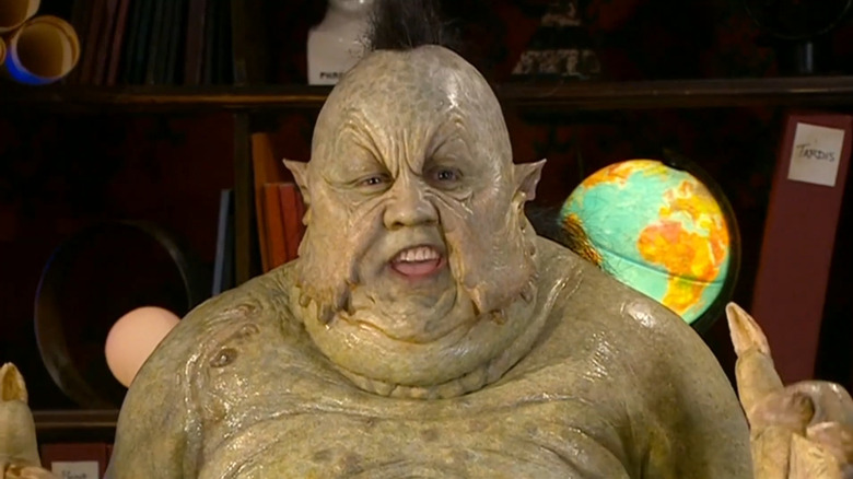 The Abzorbaloff absorbing his victims