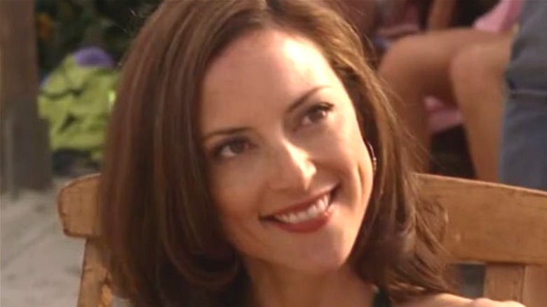 Lola Glaudini smiles in Criminal Minds