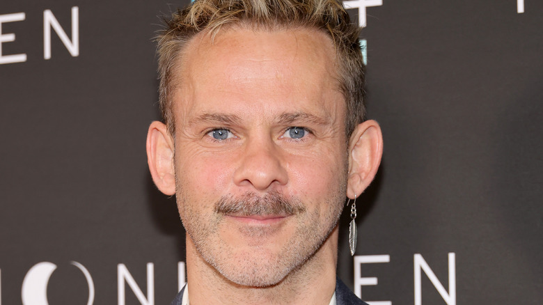 Dominic Monaghan smiling