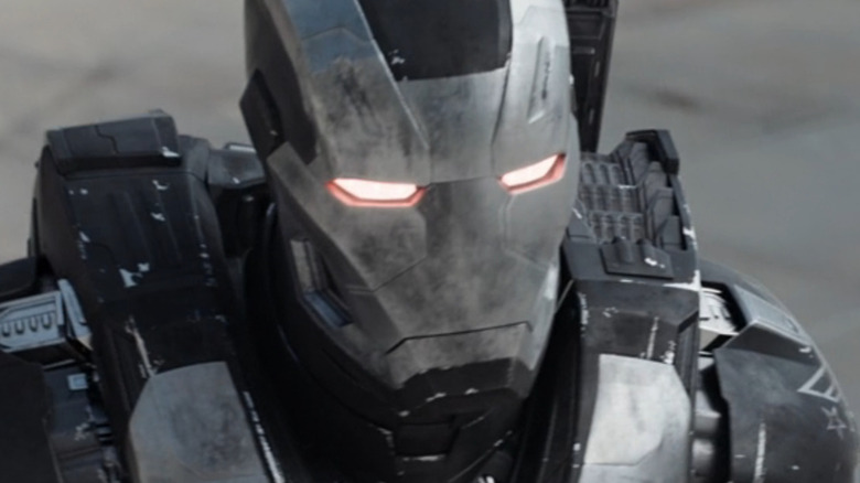 Don Cheadle as War Machine in Captain America Civil War