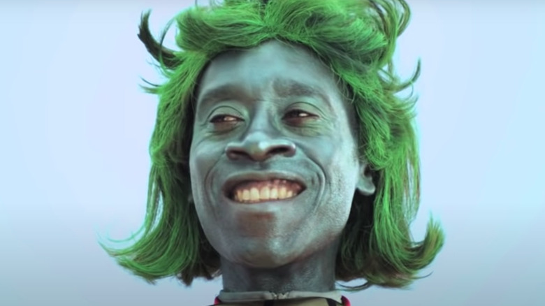 Don Cheadle as Captain Planet smiling