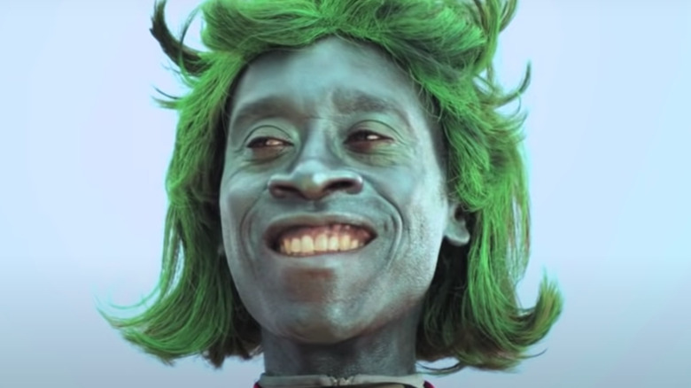 Don Cheadle as Captain Planet smiling